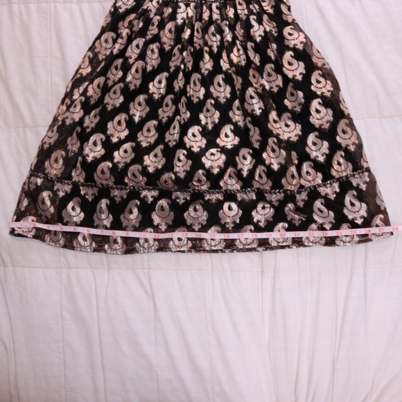 Free People Metallic studded Jacquard Mini dress size 6, party wear - Picture 8 of 10